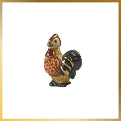 Mini Rooster Figurine by De Rosa Rinconada