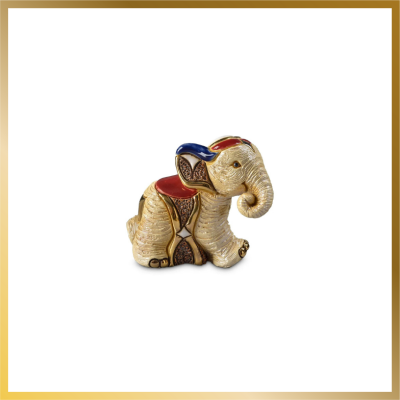 Figurine Bébé Éléphant Sumatra DeRosa Rinconada