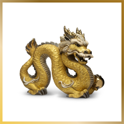 Chinese Dragon Sculpture De Rosa Rinconada