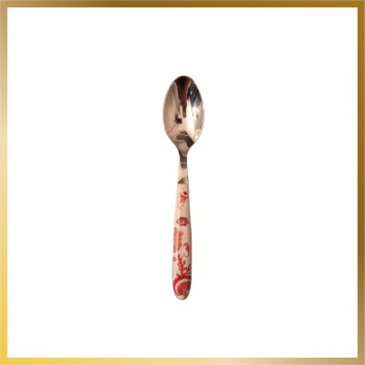 Spoons with Coral Reef decorated handle