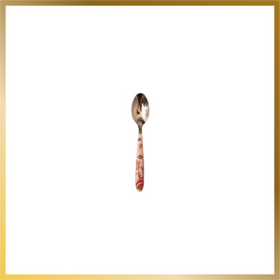 Teaspoons with Coral Reef decorated handle