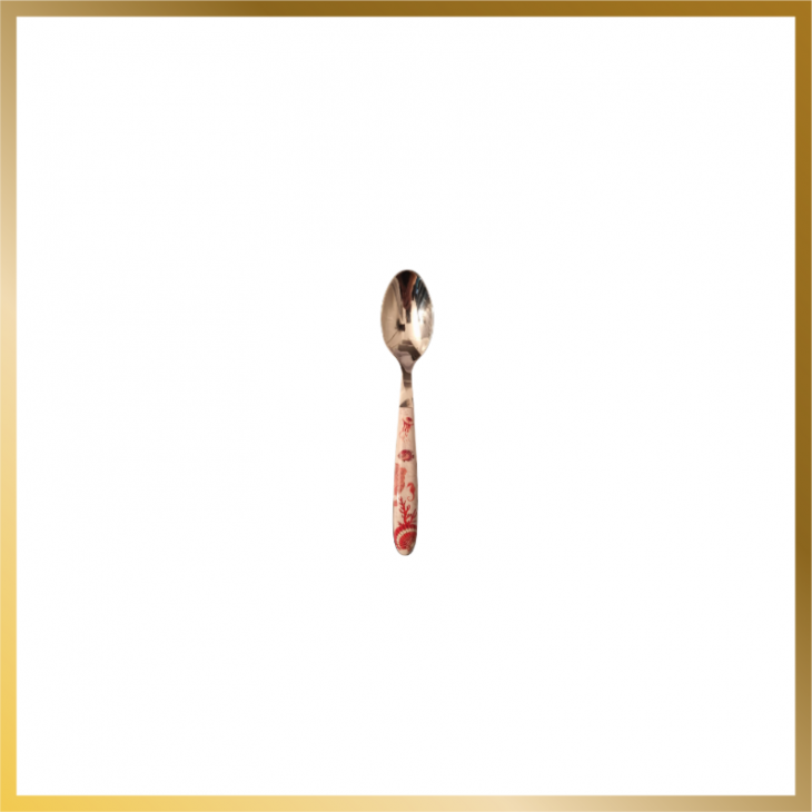 Teaspoons with Coral Reef decorated handle