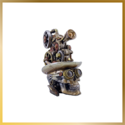 Figurine Crâne Style Steampunk