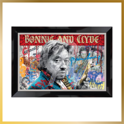 Cadre Serge Gainsbourg Style Romaric