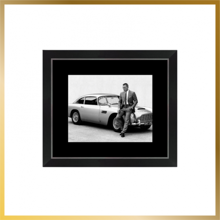 James Bond Framed Image