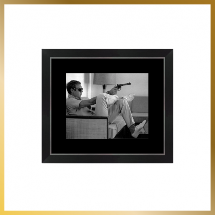 Steve McQueen Framed Image