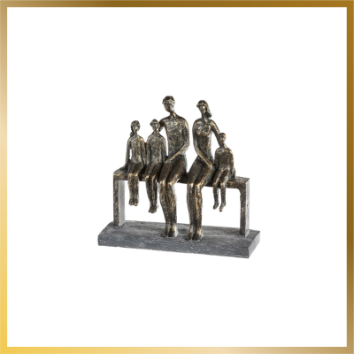 Sculpture 'We Are a Family'