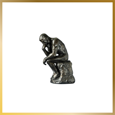 Sculpture of The Thinker Rodin Reproduction