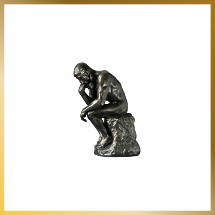 Sculpture Le Penseur Reproduction de Rodin