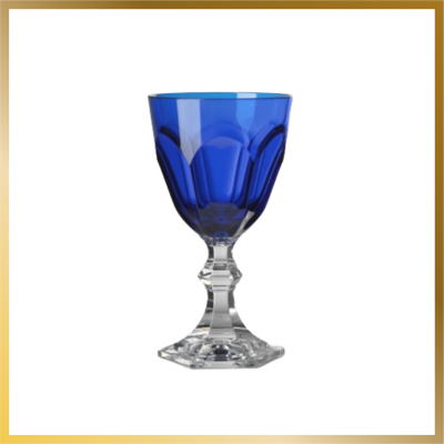 Dolce Vita Blue Water Glass*6 Mario Luca Giusti