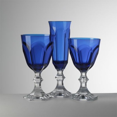 Dolce Vita Blue Water Glass*6 Mario Luca Giusti