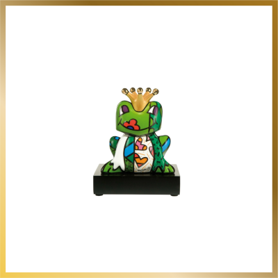 Figurine Grenouille Prince Romero Britto