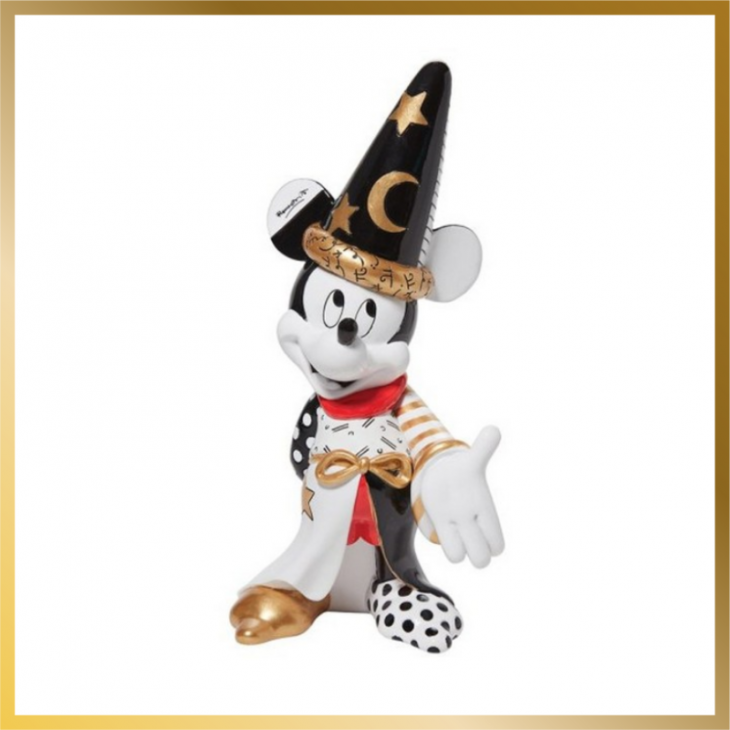 Figurine Mickey Mouse Sorcier par Romero Britto