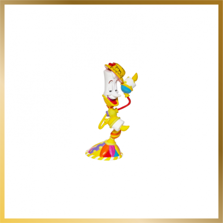 Disney Figurine of Lumiere by Romero Britto