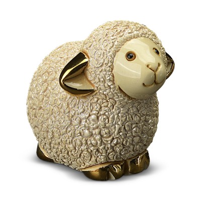 Mini Sheep Figurine De Rosa Rinconada
