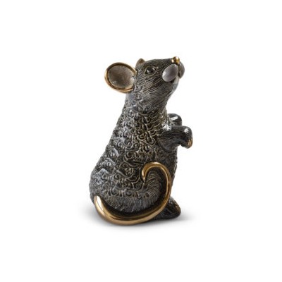 Figurine Rat Noir De Rosa Rinconada
