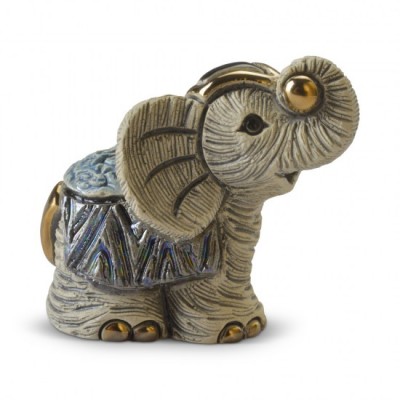 Figurine Mini Eléphant 4 De Rosa Rinconada