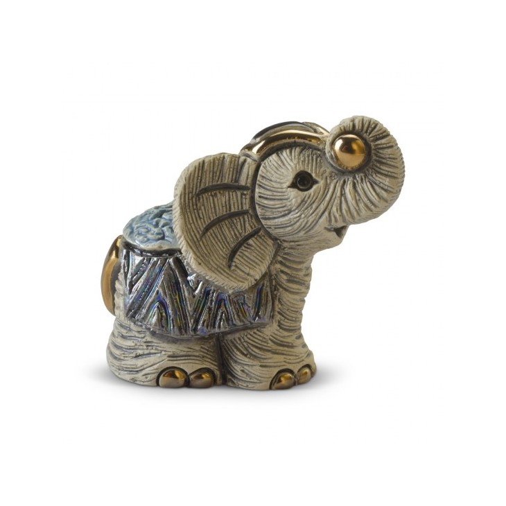 Figurine Baby Elephant 4 De Rosa Rinconada