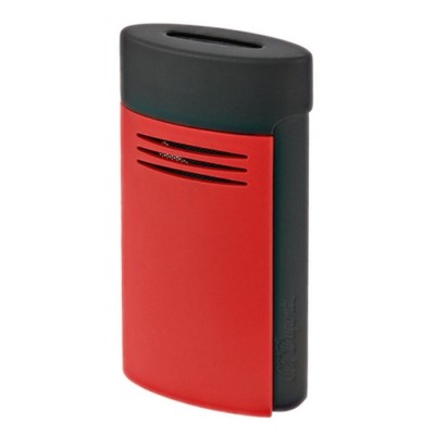 Matte Black and Red Megaget Lighter