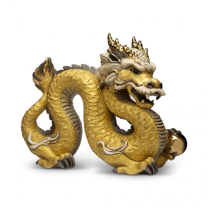 Chinese Dragon Sculpture DeRosa Rinconada