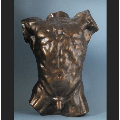 Sculpture Torse Reproduction Auguste Rodin