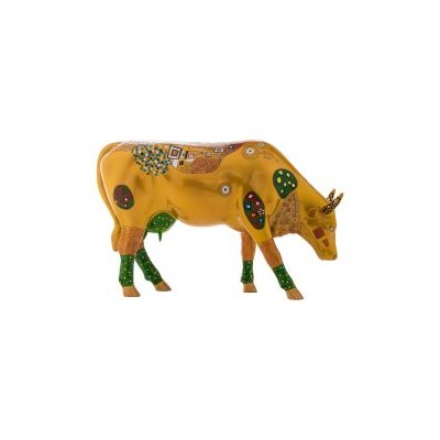 Sculpture Vache CowParade Klimt