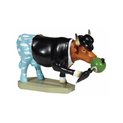 Sculpture Vache Médium Moogritte Cow Parade