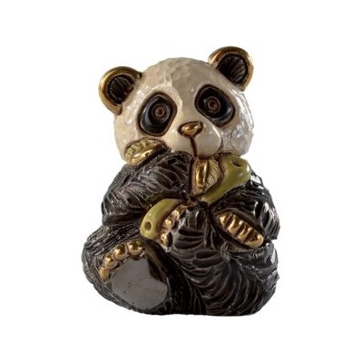 Figurine Mini Panda De Rosa Rinconada