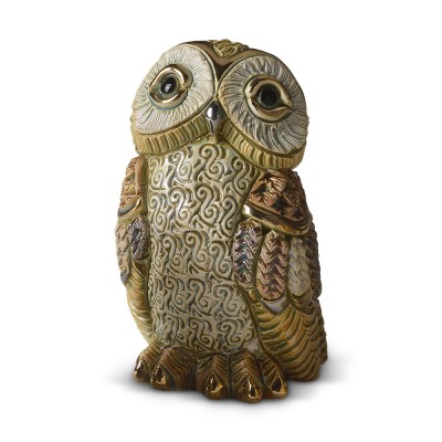 Boreal Owl Sculpture By De Rosa Rinconada