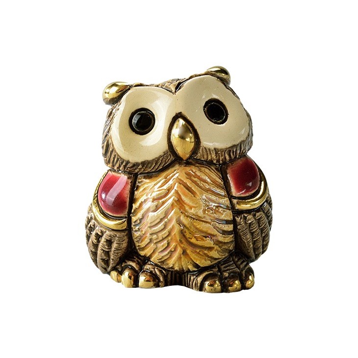 Mini Figure Owl II By Rosa Rinconada