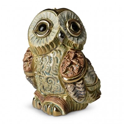Figurine Boreal Owl II By Rosa Rinconada