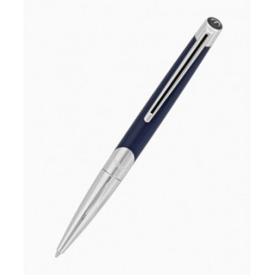 Defi Millenium Blue and Silver S.T. Dupont Ballpoint Pen