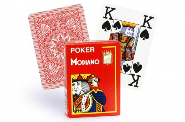 Jeux De Cartes Poker Mondiano Rouge