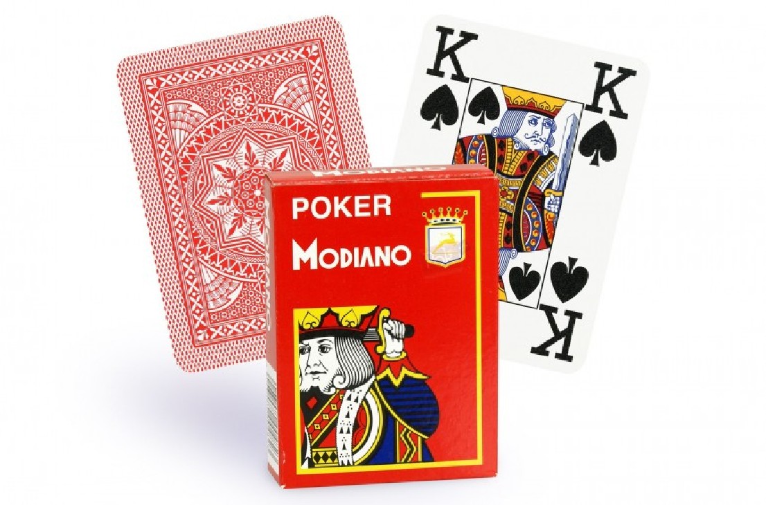 Mondiano Red poker Playing Cards