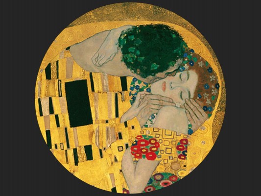 Paperweight The Kiss Klimt