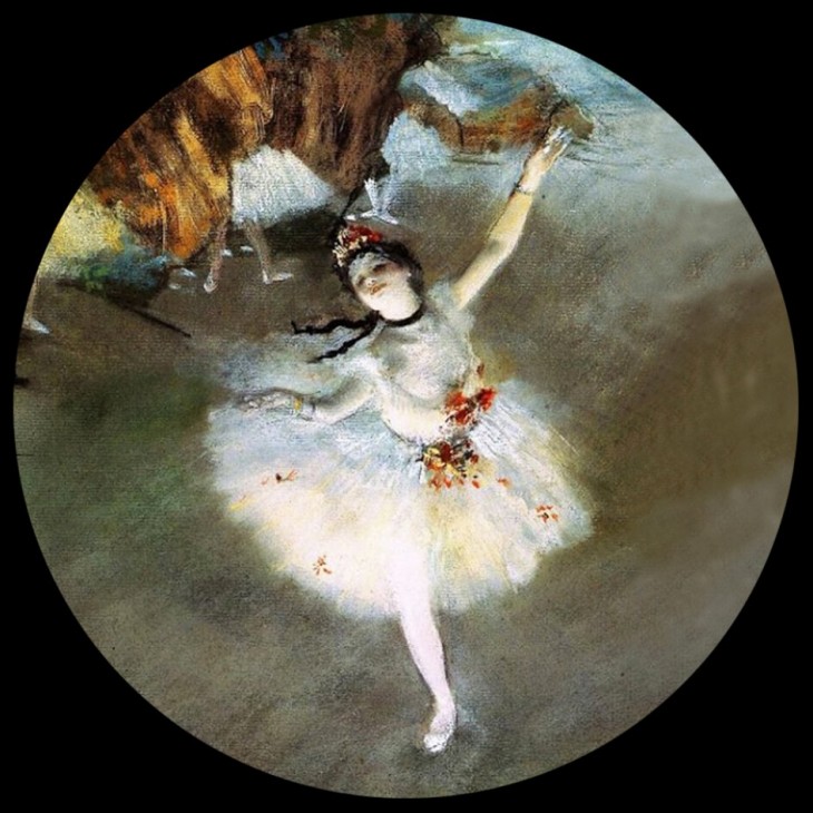 Paperweight La Danseuse Sur Scène Degas
