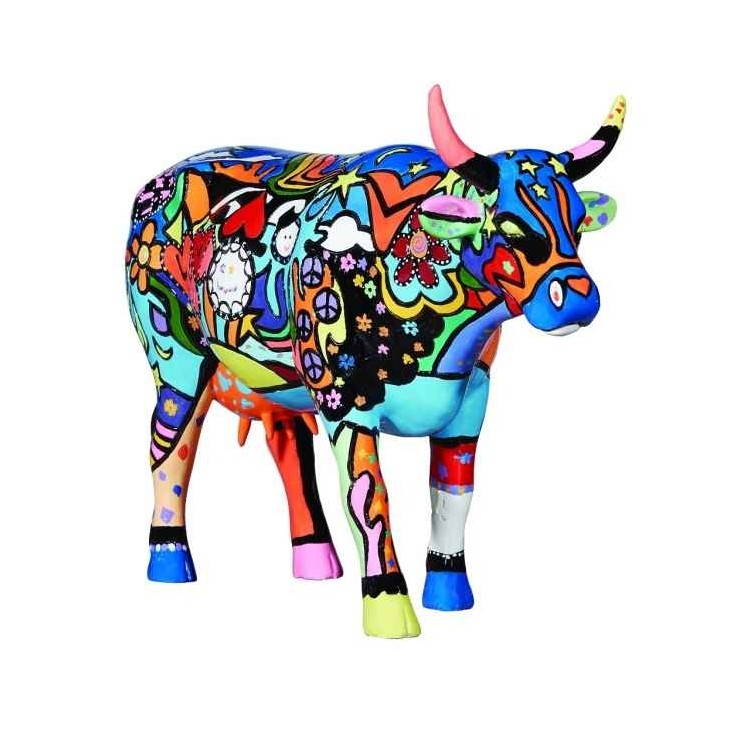 Large Cow Moosy In The Sky With Diamonds Cow Parade