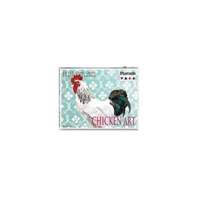 Illustrated Card Games Chicken Art Piatnik