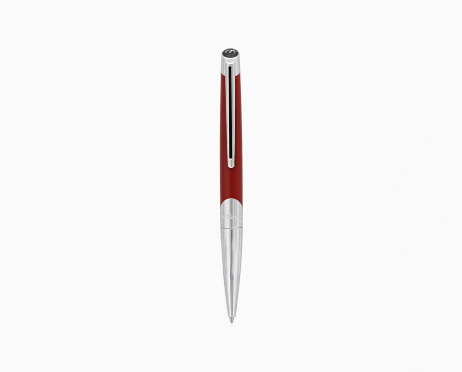 Defi Millenium red and Silver Ballpoint Pen