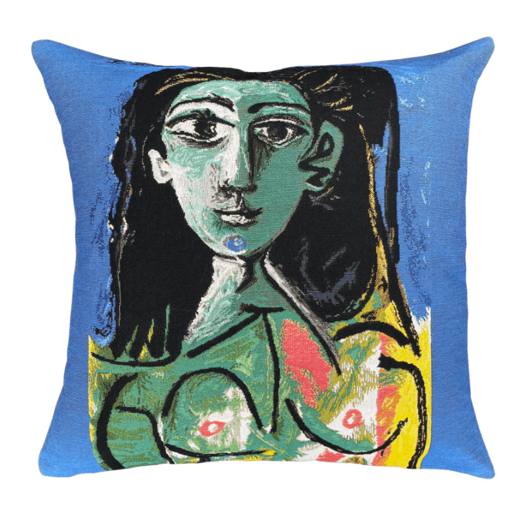 Cushion Buste Jacqueline Pablo Picasso 1963 Jules Pansu