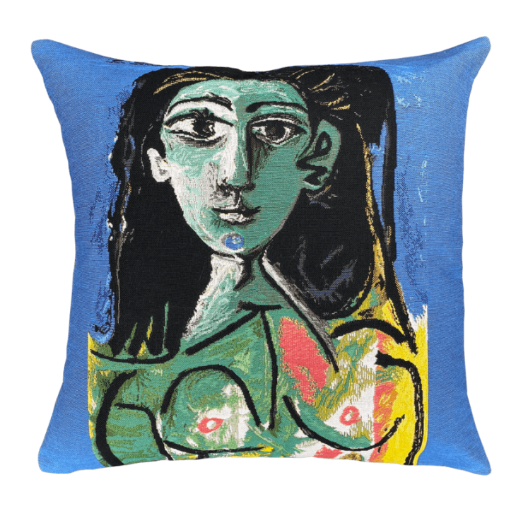 Housse De Coussin Buste Jaqueline Pablo Picasso Jules Pansu