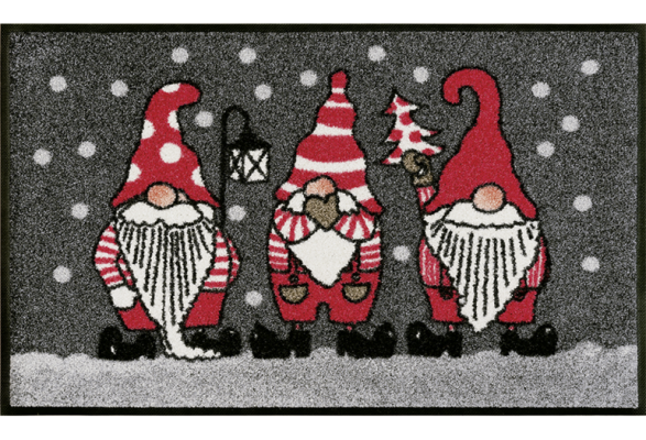Winter Gnomes Kleen-Tex Floor Mat