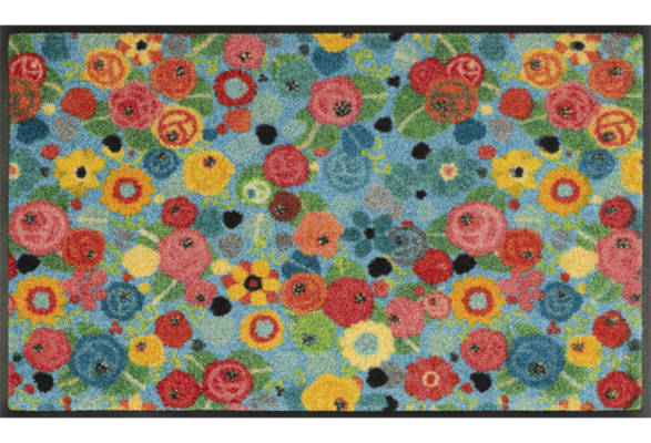 Flower Power Kleen-Tex Floor Mat