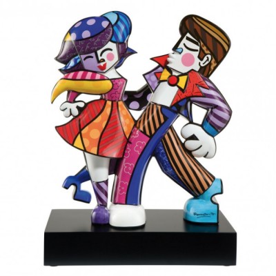 Sculpture Le Swing Roméro Britto