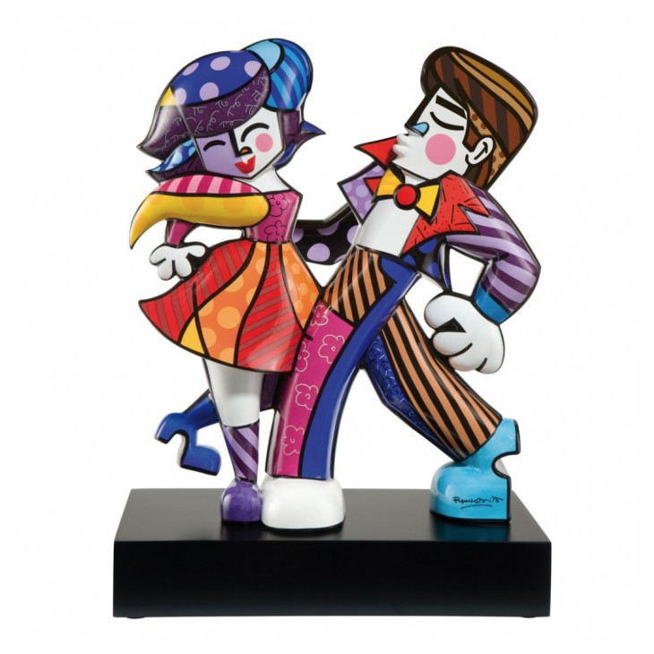 Sculpture Le Swing Roméro Britto