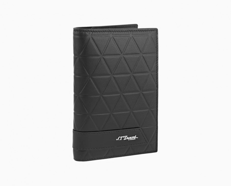 Porte Passeport Firehead Noir S.T. Dupont