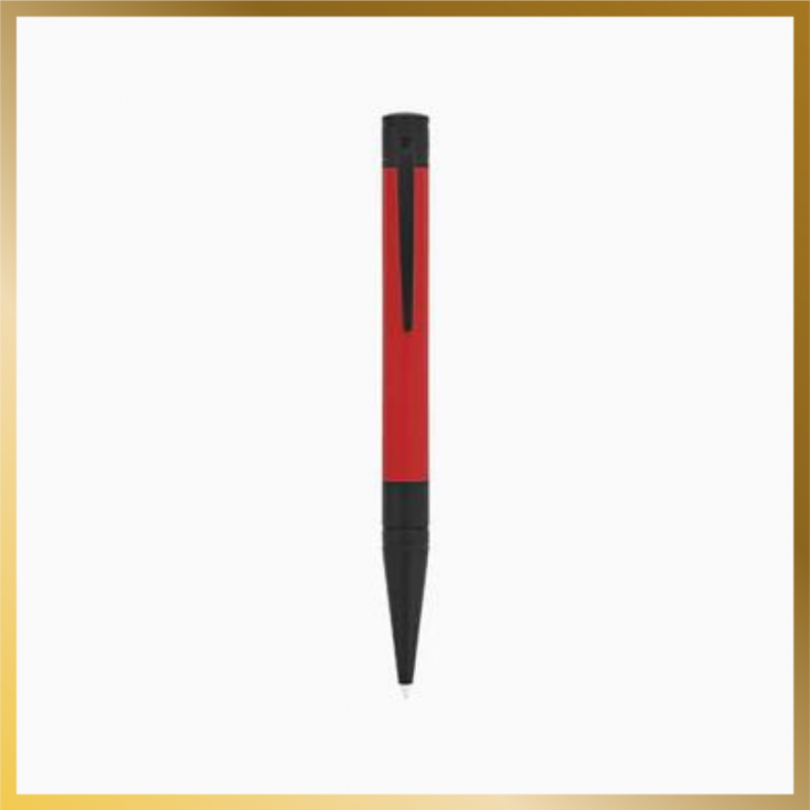 Stylo Bille D-Initial Animation Red Black S.T. Dupont