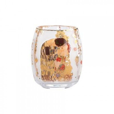 Tealight Vase "The Kiss" Gustav Klimt