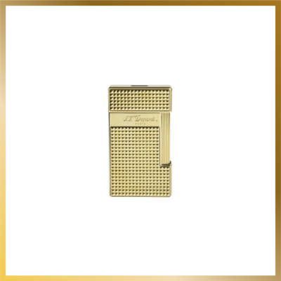 Briquet Slimmy Pointe de Diamant Doré S.T. Dupont
