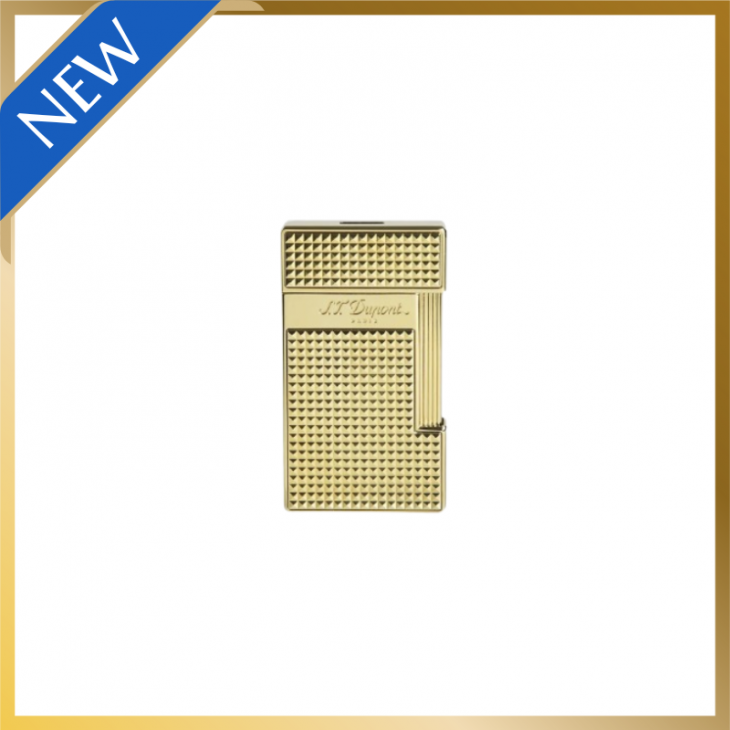 Briquet Slimmy Pointe de Diamant Doré S.T. Dupont